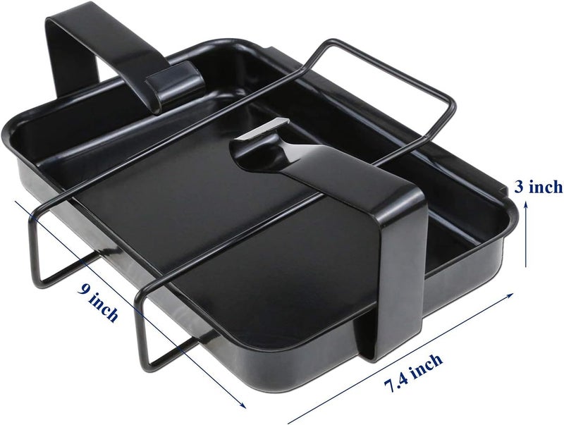 Utheer 93305/7515 Catch Pan with 6415 Drip Pans for Weber Genesis II & Spirit 200 & Spirit 300, Genesis Silver/Gold/Platinum I/II and Summit Grills, Spirit Grease Tray with 15 Pack Drip pan Liner and Holder - Image 2